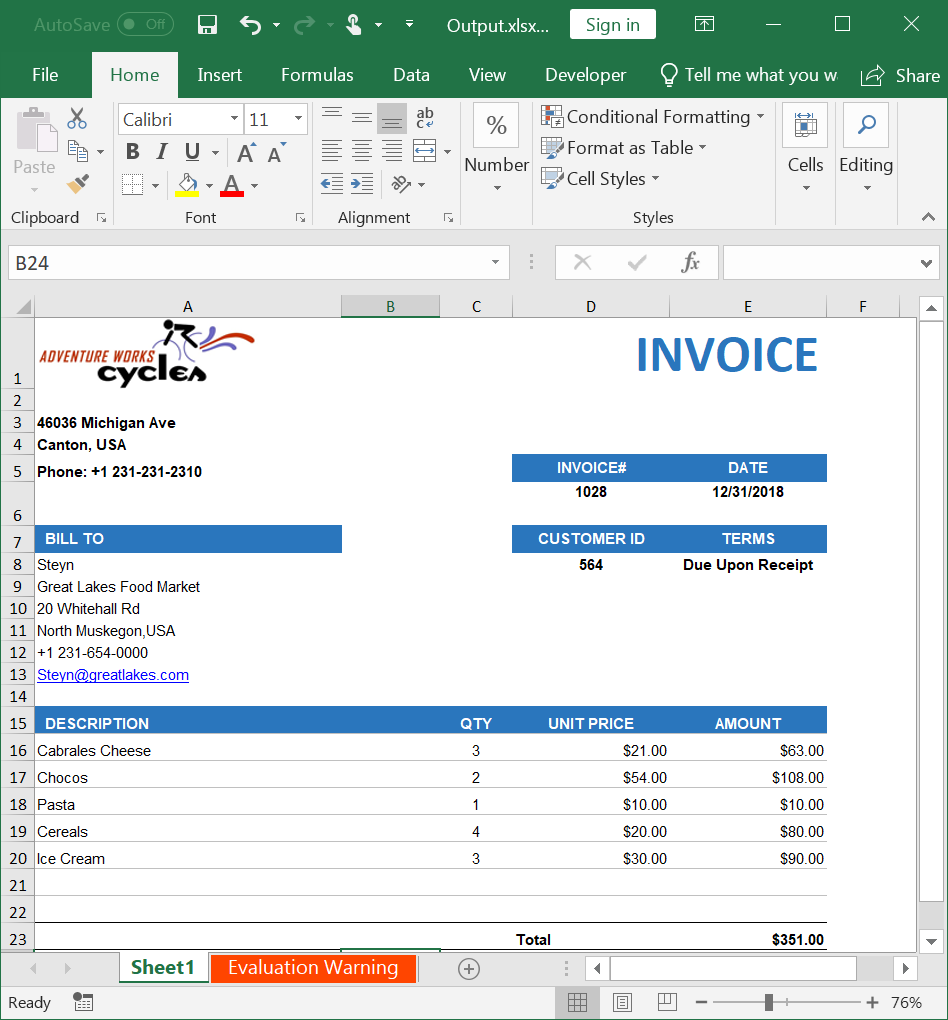 Output File