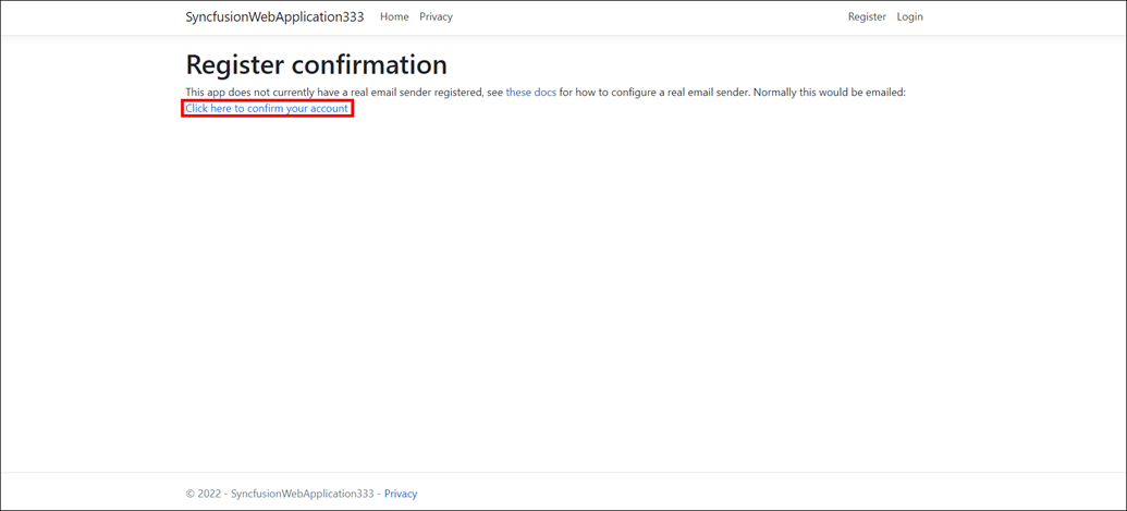 Confirm