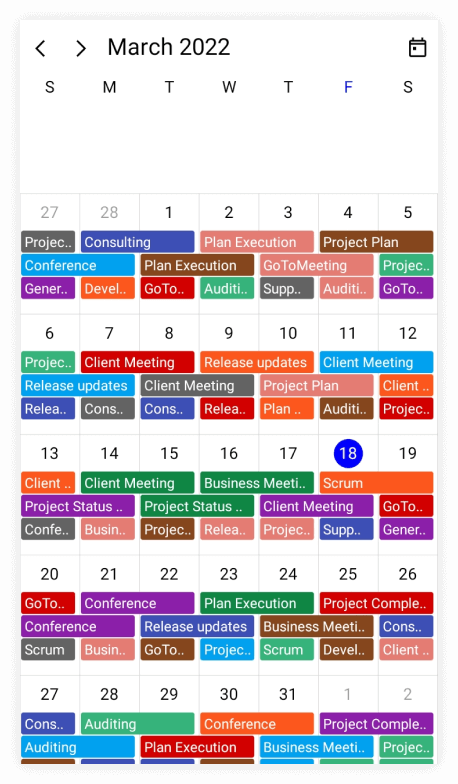 customize-view-header-height-in-month-view-in-maui-scheduler