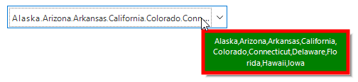 BackColor for the tooltip