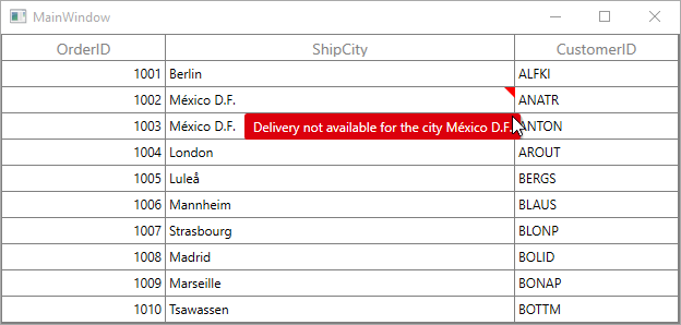 Data validation in WPF DataGrid using INotifyDataErrorInfo